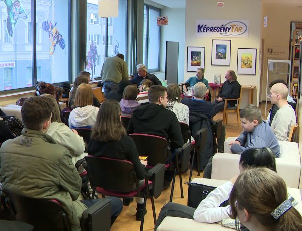 Képregényes kiállítás – Szendrei Fantasy