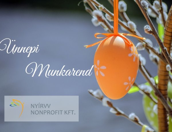 NYÍRVV: így alakul a piacok és ügyfélszolgálatok húsvéti munkarendje