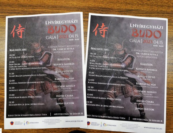 I. Budo Gála – A japán harcművészet rejtelmeit mutatják be szombaton