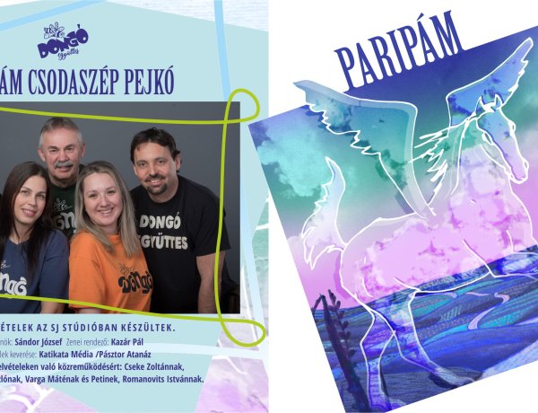 Paripám csodaszép pejkó - Megjelent a Dongó Együttes új, hetedik CD-lemeze