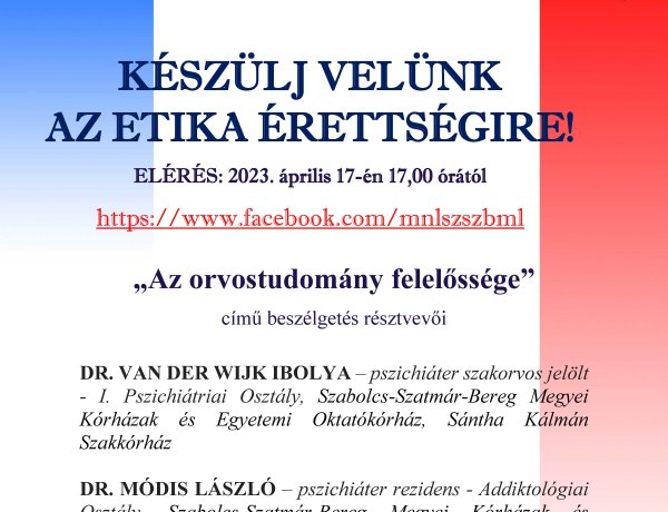 Felkészülés az etika érettségire - Online előadás