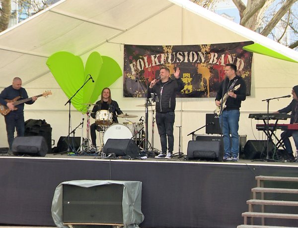 Tavaszi Zsongás – Szombaton a Folkfusion Band adott koncertet