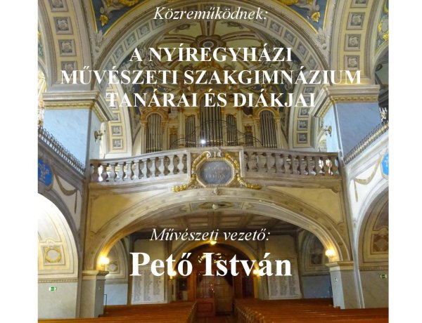 Zenés áhítat az evangélikus nagytemplomban