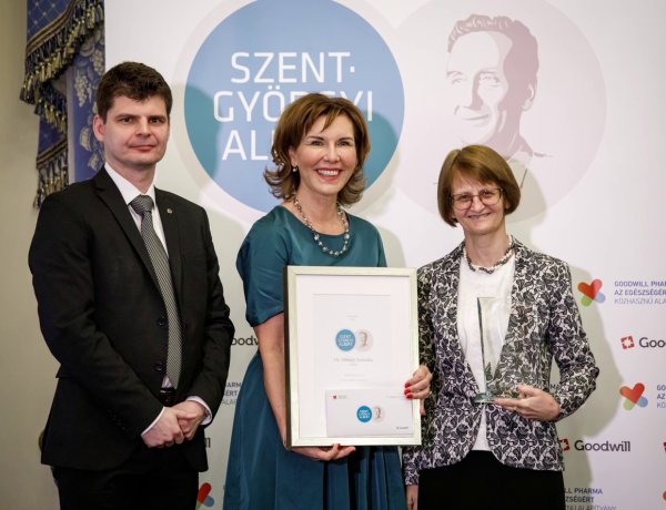 Közönségdíj – Szent-Györgyi Albert díjat kapott Obbágy Veronika