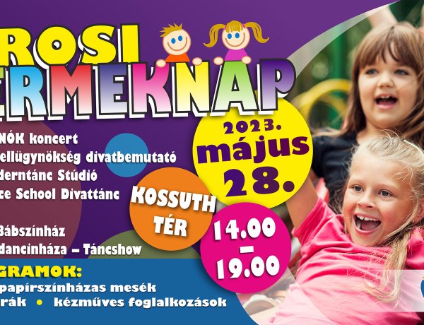 Városi Gyereknap – Színes programok a Kossuth téren