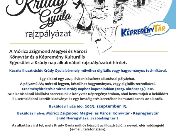 Krúdy Gyula rajzpályázat