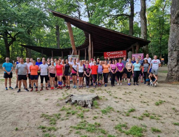 Éjszakai futás az erdőben 