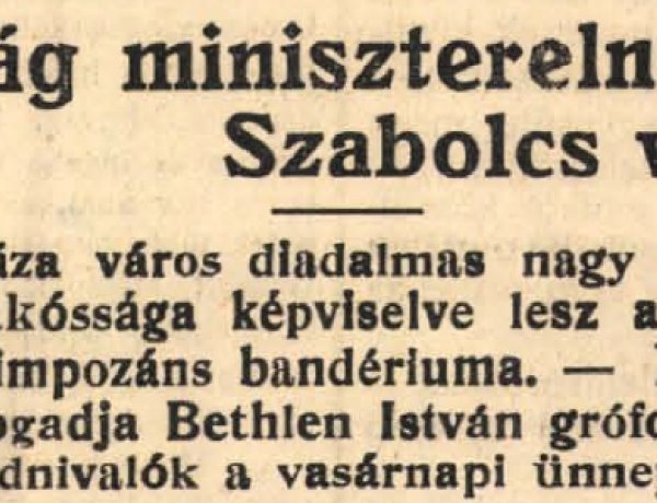 Amiről az utcák mesélnek...  - „Gr. Bethlen István íme itt áll előttetek”