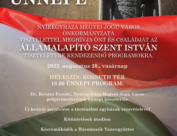 Új kenyér és Folkfélhét: augusztus 20-ra készül Nyíregyháza