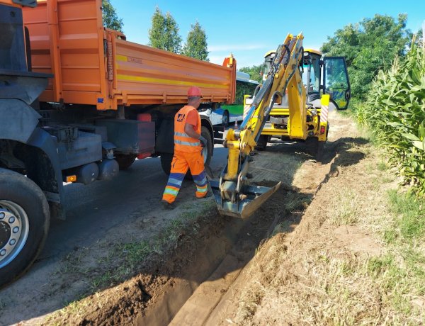 Készül a szikkasztóárok