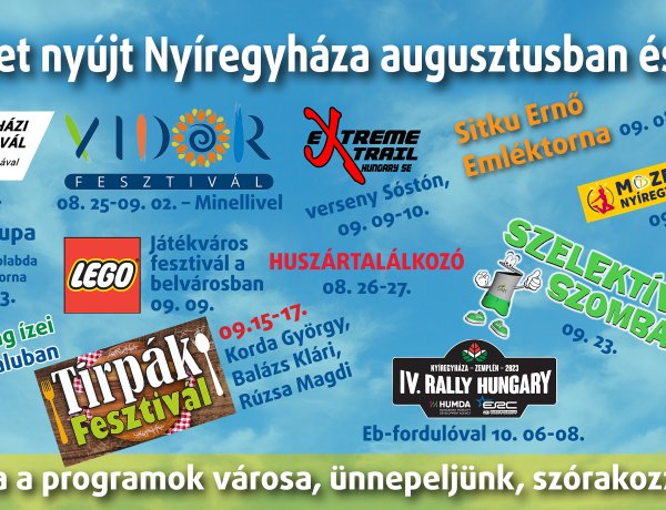 Mi már tudjuk mi lesz a programja!