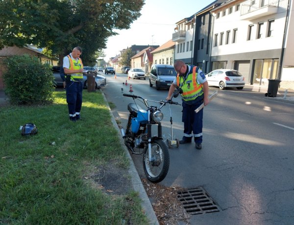 Lehet, hogy alkalmatlan volt a közlekedésre a kismotor?