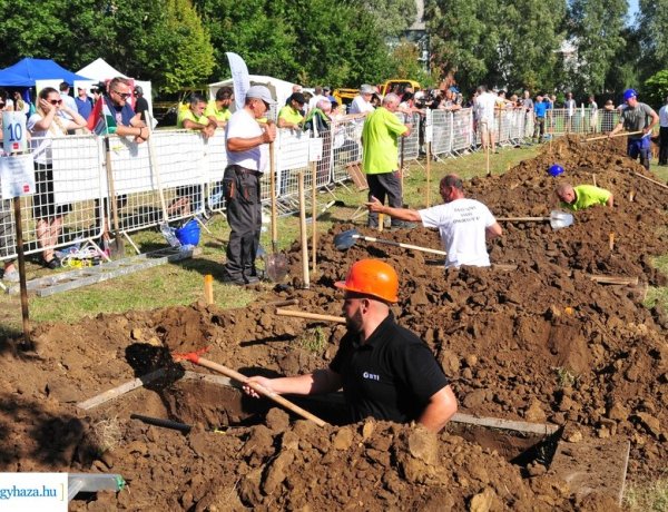 Országos Sírásó Verseny – Nyíregyháza biztosította a helyszínt a megmérettetésnek