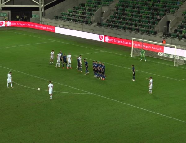 Bombagól Szegeden - Már csak a Szpari veretlen a bajnokságban