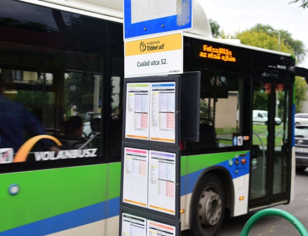 Fejlődőben a közösségi közlekedési hálózat Nyíregyházán