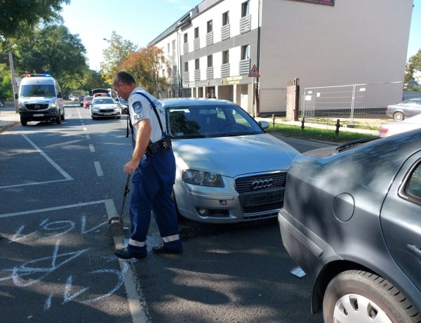 A vétlen autóból került kórházba