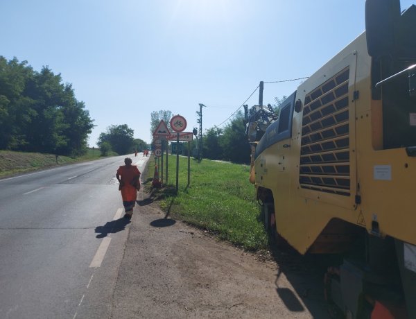 Nem véletlen a 40-es tábla Nyírtelek és Nyíregyháza között