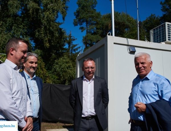 Új légszennyezésmérő állomással gazdagodott Nyíregyháza