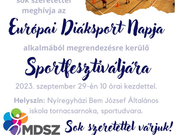 Sportfesztivált rendeznek a Bemben!