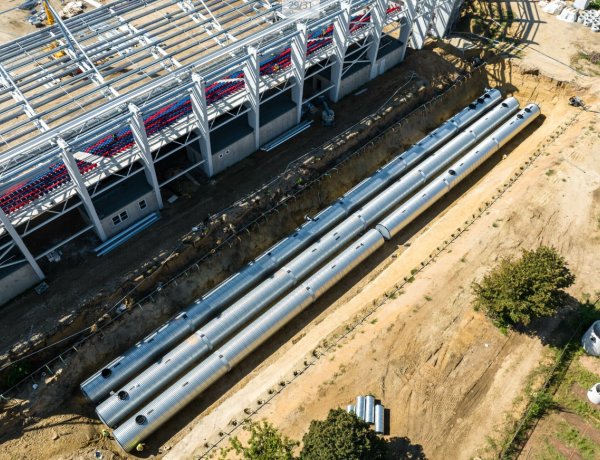 Elképesztő lesz az új nyíregyházi stadion: még az esővizet is hasznosítják!