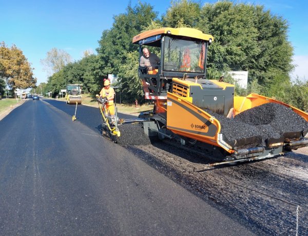 Jövő hét közepéig biztosan aszfaltoznak