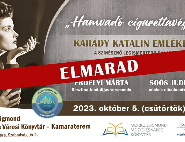 Elmarad a Karády est