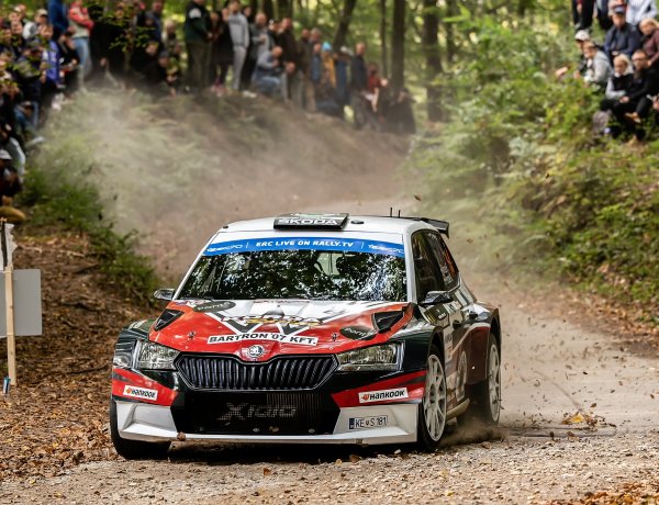 Csomós vezet a Rally Hungary-n, Vincze a harmadik!