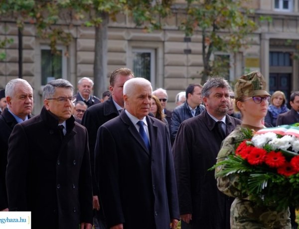 A szabadság napja – Méltóképpen emlékeztek Nyíregyházán a forradalom és szabadságharc 67. évfordulóján