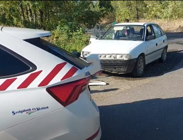 Ráfutásos baleset történt kedd délután Nyíregyháza és Nagykálló között.