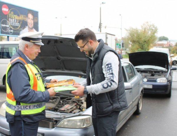 Őszi-téli átállását segítő közlekedésbiztonsági akció