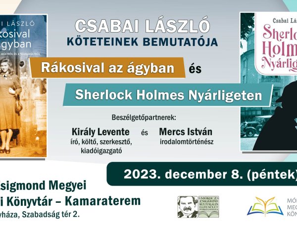 Mi köze Sherlock Holmes-nak Rákosihoz? A könyvtárban kiderül!