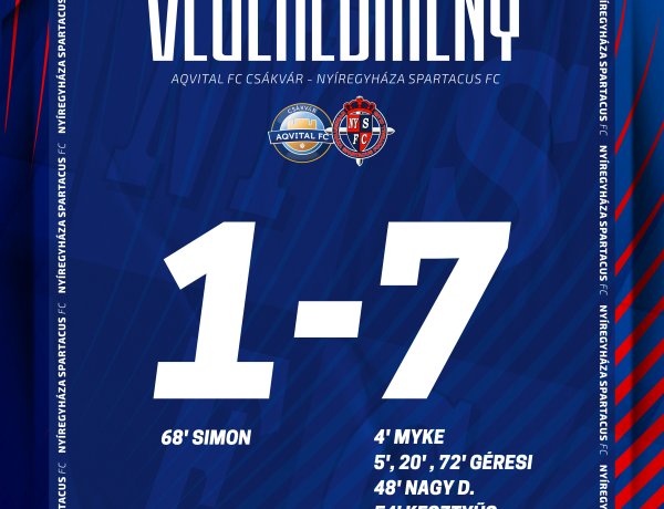 Hétig meg sem állt a Szpari Csákváron