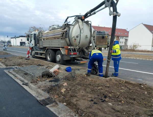 Vadonatúj a csatorna, de az átadás előtt ellenőrzik