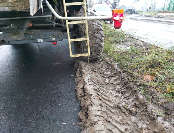 Elképesztő kárt okozott a kombájn