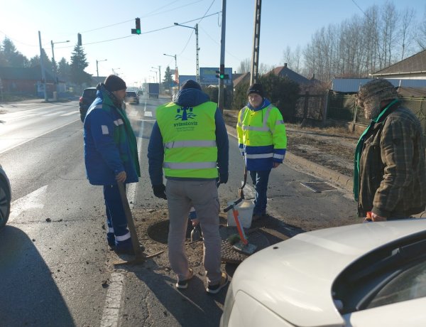 Szerencsére nem történt komolyabb probléma