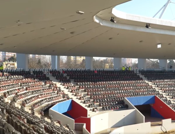 Újabb lenyűgöző videó készült az épülő nyíregyházi stadionról