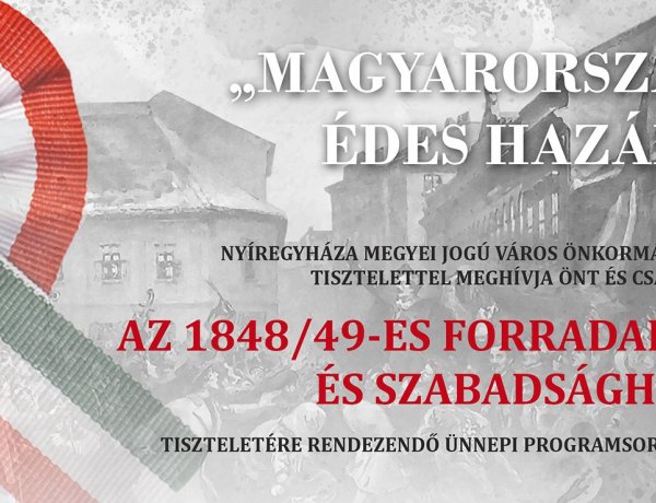 Így ünnepel Nyíregyháza március idusán