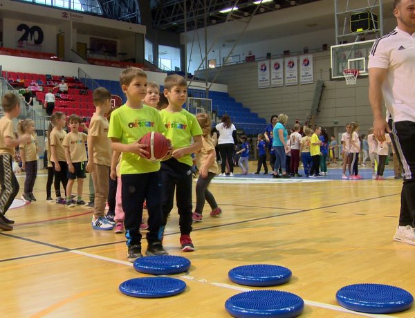 Ovisok a parketten - Újra megrendezték az Ovi-Kosár Kupát