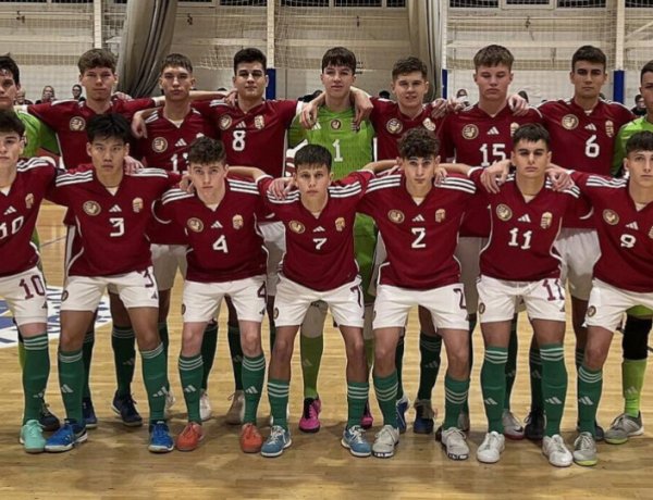 Nyíregyházán az U19-es futsal válogatott