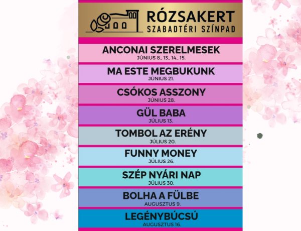 Itt az évad vége, de a Szabadtérin folytatódik a móka