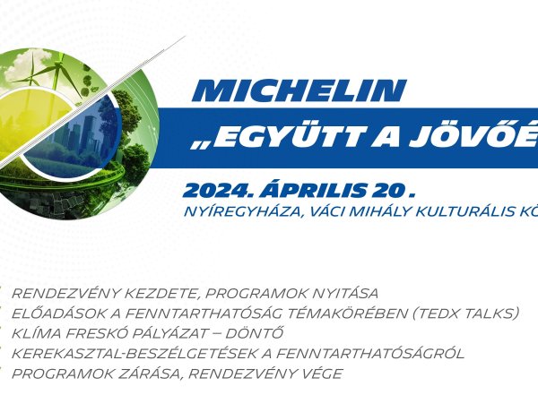 "Együtt a jövőért!" - a fenntarthatóság jegyében szervez élménynapot a Michelin