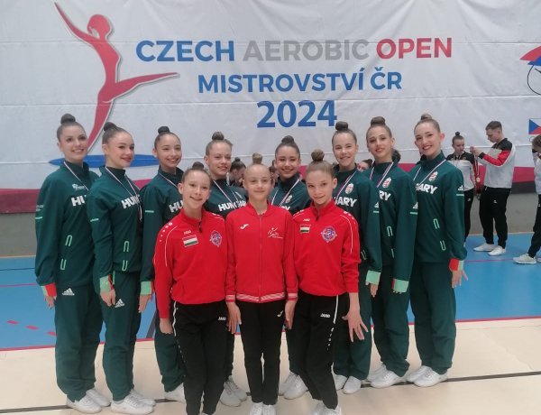 Pozsony után Prágát is meghódították az aerobikosok