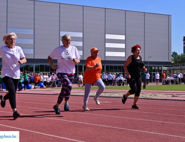 Rekord - több mint hétszázan a Szépkorúak Sporttalálkozóján