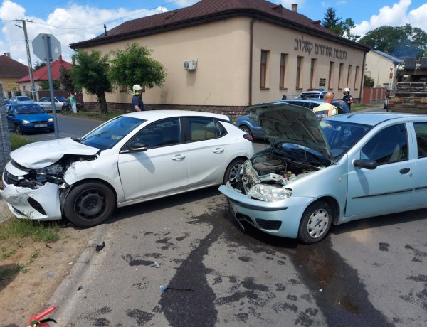 Sérültje is lett a karambolnak