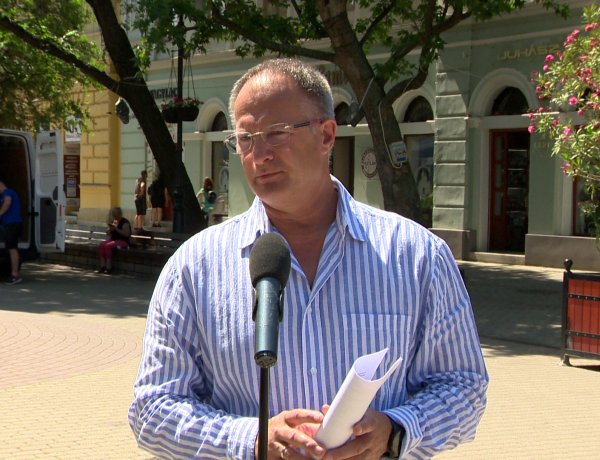 Nagy László, a nyíregyházi Baloldali Kör Párt polgármesterjelöltje szerint ők valós baloldali választási lehetőséget kínálnak június 9-én