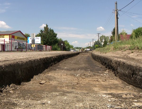 Infrastrukturális fejlesztés – Épül a Debreceni úti szennyvíz-nyomóvezeték