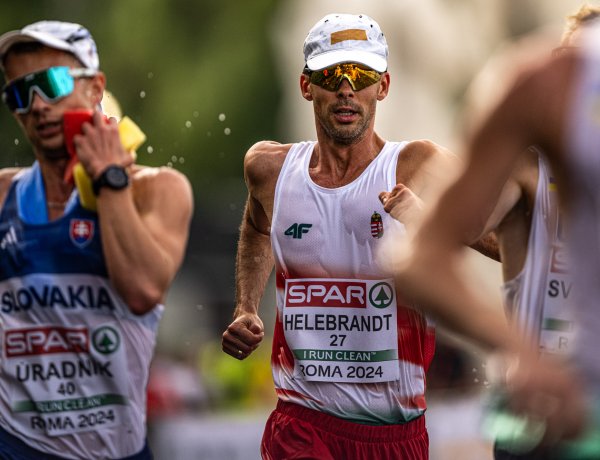 Helebrandt Máté 16. az EB-n