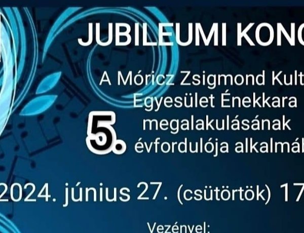 Koncertre készül a Móricz Zsigmond Kulturális Egyesület  énekkara