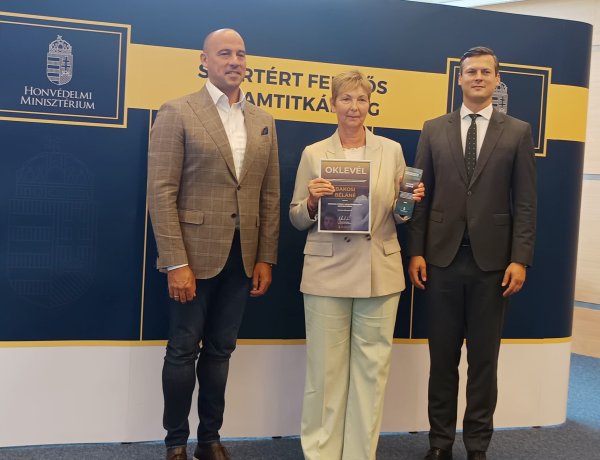 Gerevich díjat kapott a nyíregyházi atléta edző