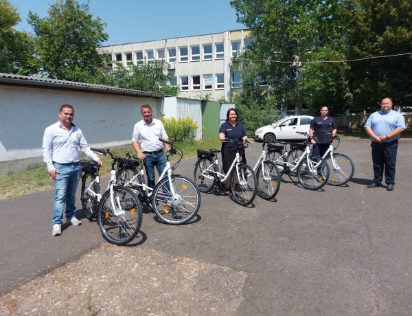 Ezekkel a kerékpárokkal polgárőrök közlekednek majd 